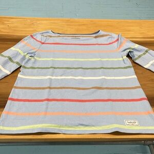 Talbots Striped Classic Authentic Jersey